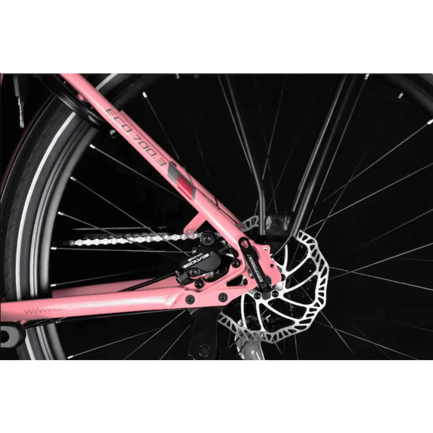 E-BIKE ECO 700.3 LADY 28" rosa